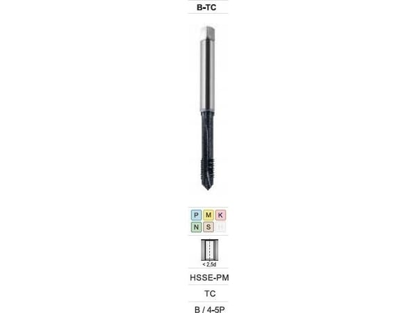 TUULETINHANA M16 DIN-376B (6H) HSSE-PM TICN S-NC S-NC