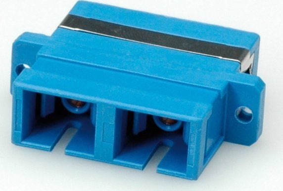ROLINE Fibre Optic Adapter SC Duplex Multimode PB, SC/SC, Blå, Plast, 1 stykker