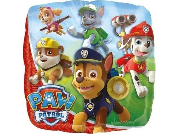 AMSCAN heliumfolieballong Paw Patrol Chase Marshall Sky