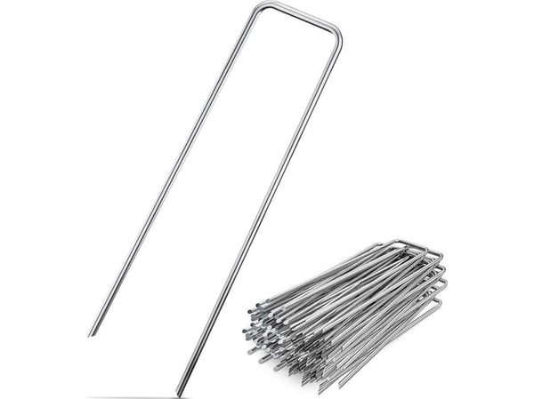 Bradas spik metallförzinkad U 7 cm/15 cm 100 st LUZ ATSMGU1715/100L