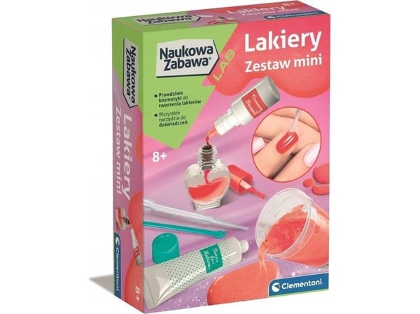 Clementoni vitenskapelig sett lakk