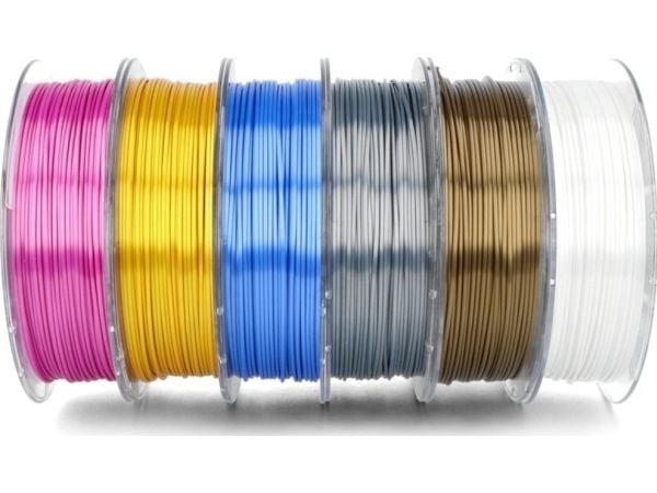 Devil Design Filament Startpack PLA 1,75 mm - sett 6x0,33 kg - Silk