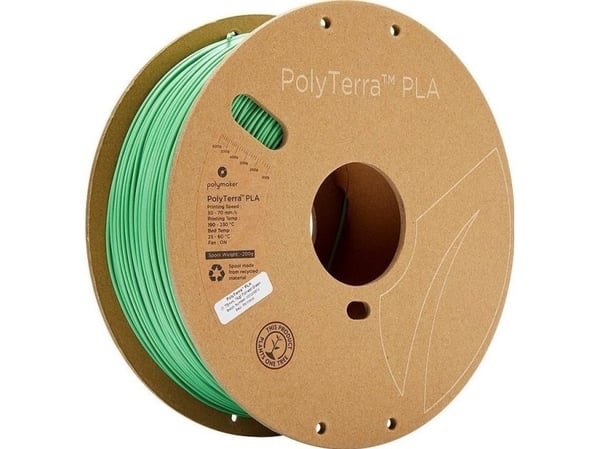 Polymaker PolyTerra PLA - 1kg - 1.75mm - Forrest Žalias