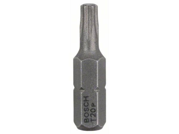 Bosch Extra Hard - Skruvmejselhuvud - för rostfritt stål, mjuka träslag - 3 delar - 1/4" - torx - T20 - hexagonalt - längd: 25 mm