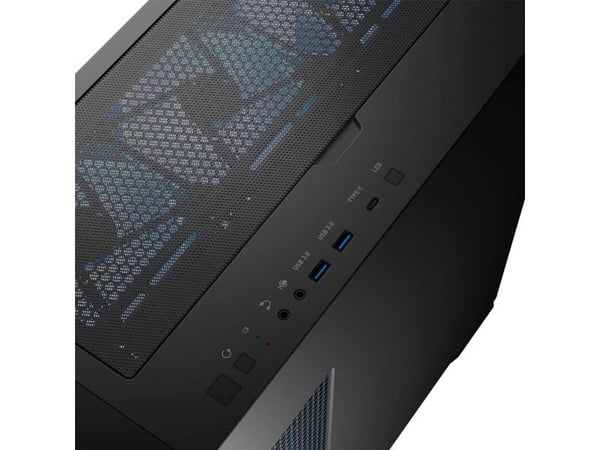 Modecom Horizon Flow ARGB chassi svart (AT-HORIZON-MG-ARGB-10-000000-0002)