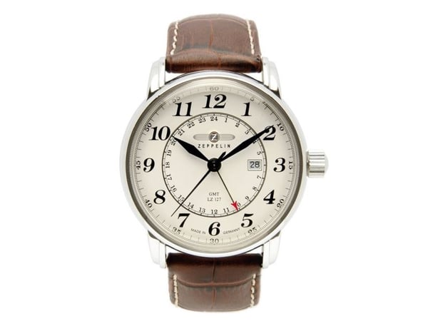 Zeppelin 7642-5 ur Wrist watch Hanstik Kvarts Sølv