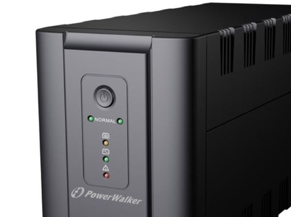 PowerWalker VI 1200 SH FR - UPS - AC 170 - 280 V - 600 watt - 1200 VA - 7 Ah - USB - utgangskontakter: 4