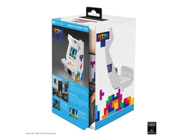 My Arcade Tetris Micro Player Pro, Monivärinen, 6,98 cm (2.75"), USB Type-C, 3,5 mm, USB/Akku, AA