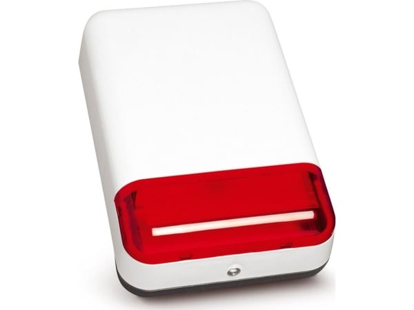 Satel SPL-2030 R, Wired siren, Utendørs, III, 120 dB, Rød, Hvit, 250 mA