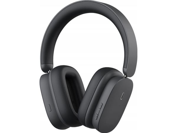 Trådløse hodetelefoner Baseus Bowie H1 Bluetooth 5.2, ANC (grå) Trådløse hodetelefoner Baseus Bowie H1 Bluetooth 5.2, ANC (grå)