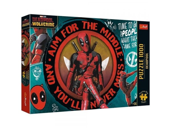 Trefl Premium Plus Quality Deadpool, 1000 styck, Videospel