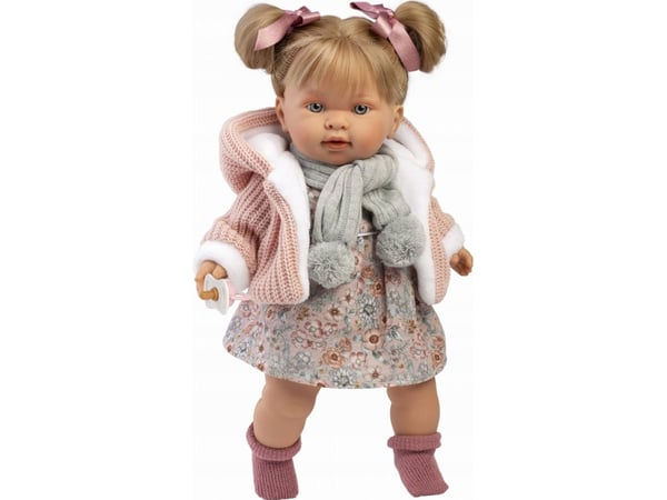 Llorens dukke som plasseres/skyver Alexa 42 cm