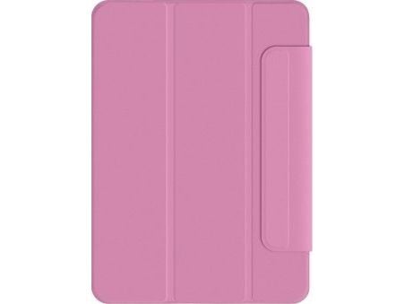 Etui til nettbrett Pomologic beskyttende BookCover til iPad Pro 12,9" 4/5/6G rosa