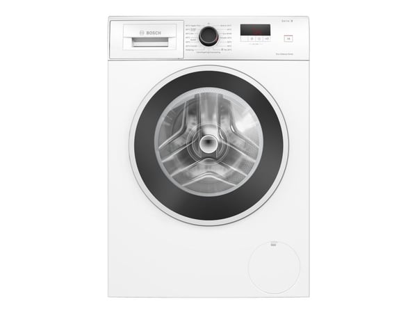 Bosch Serie | 2 WGE0240ASN - Vaskemaskin - Nisje - bredde: 60 cm - høyde: 85 cm - frontileggelse - 65 liter - 7 kg - 1400 rpm - hvit