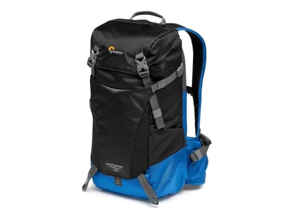 Lowepro Photo Sport BP 15L AW III (BU) - Ryggsekk small/medium for digitalfotokamera med linser - robust - utendørs - 100 x 300D nylon, polyester -...
