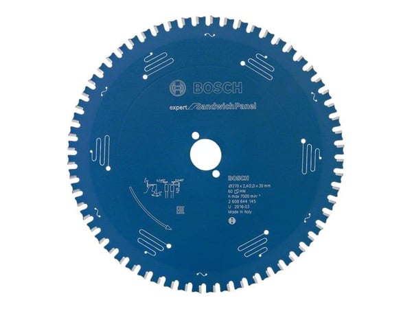 Bosch RUND SAVKL 270X2,4X30MM 60T EXP SANDWICH