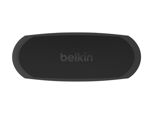 Belkin SoundForm Rhythm - True wireless-hodetelefoner med mikrofon - i øret - Bluetooth - svart