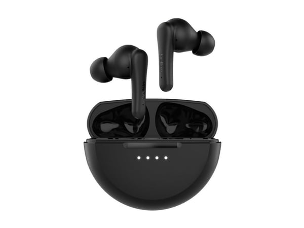Belkin SoundForm Rhythm - True wireless-hodetelefoner med mikrofon - i øret - Bluetooth - svart