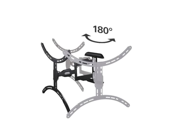 Hama 00220836, 200 x 200 mm, 600 x 500 mm, 2 - 12°, 3°, Stål, Svart