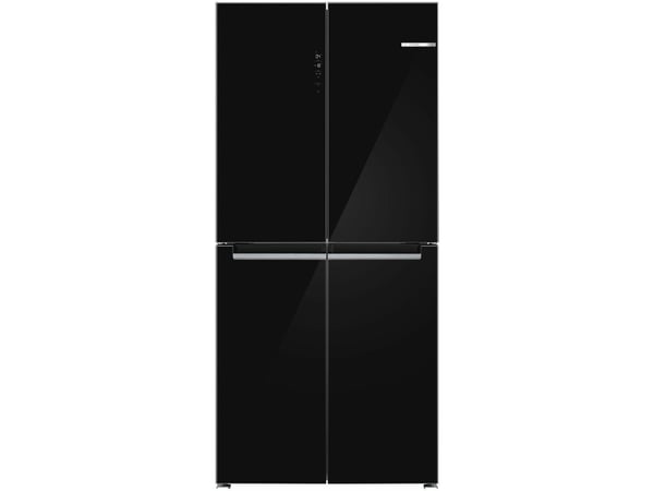 Bosch Serie 4 KMC85LBEA, Frittstående, Flere dører, Svart, 4 dører, Berøringskontroll, På dør