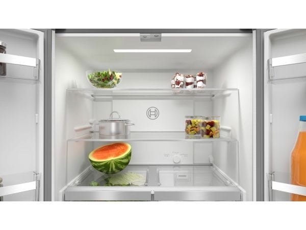 Bosch Serie 4 KMC85LBEA, Frittstående, Flere dører, Svart, 4 dører, Berøringskontroll, På dør