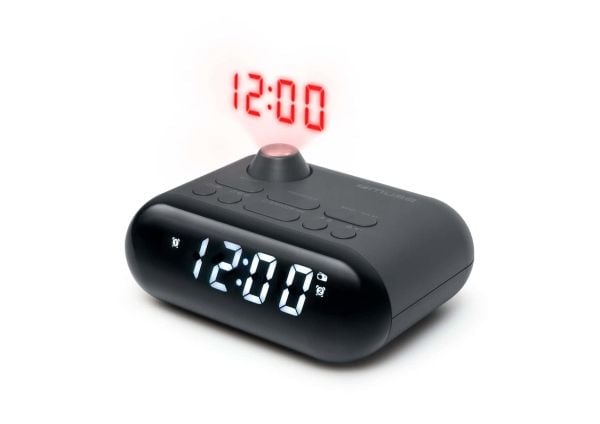 Muse M-179 P, Klokke, Digitalt, FM, PLL, LED, 2,29 cm (0.9"), Hvit