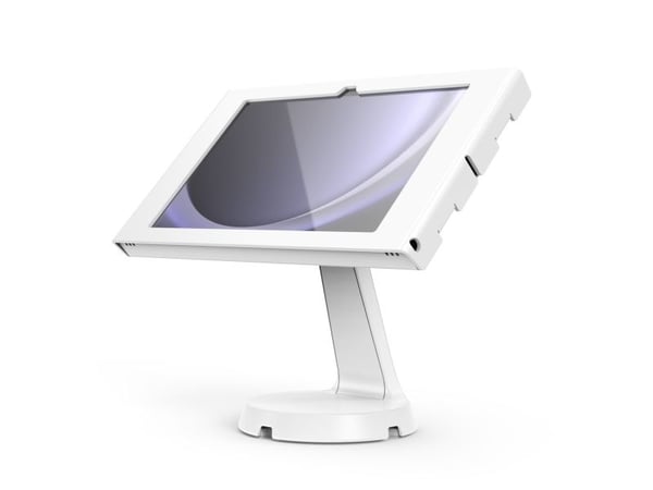 Compulocks Galaxy Tab A9+ Apex Enclosure Mast Stand - Monteringssett (hus, stativ) - for nettbrett - låsbar - metallramme - hvit - skjermstørrelse:...