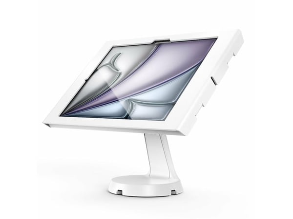 Compulocks iPad Air M2 & M3 13", Apex Enclosure Mast Stand - White - Monteringssett (hus, stativ) - for nettbrett - låsbar - metallramme - hvit - s...