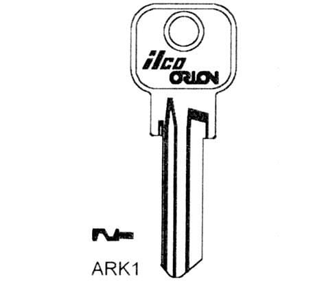 AEG blank nøkkel AEP1(AEP-1D) AEP stål