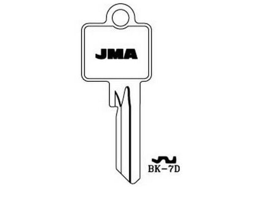 Tom nyckel BKS100 (BK-7D)