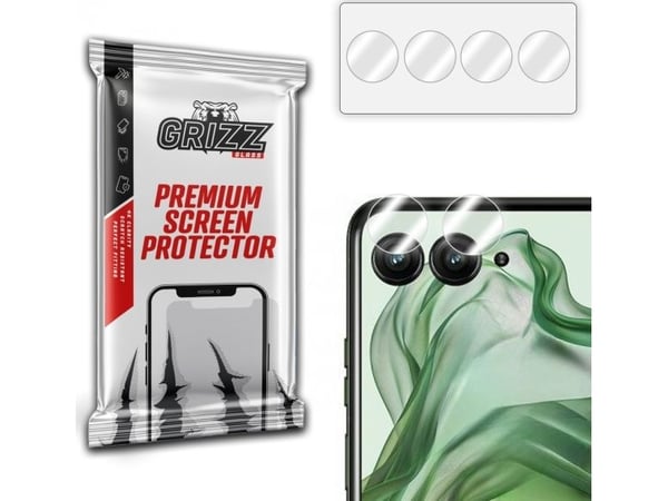 GrizzGlass Szkło med aparat GrizzGlass HybridGlass-kamera til Motorola Razr 50 Ultra