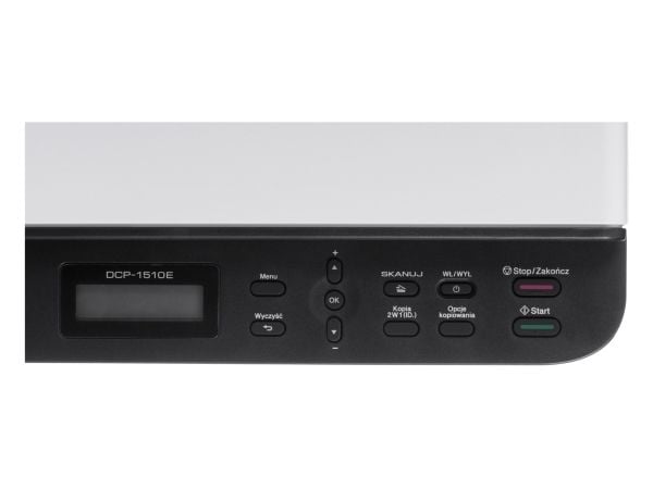 Brother DCP-1510E - Multifunksjonsskriver - S/H - laser - 215.9 x 300 mm (original) - A4/Legal (medie) - opp til 20 spm (kopiering) - opp til 20 sp...