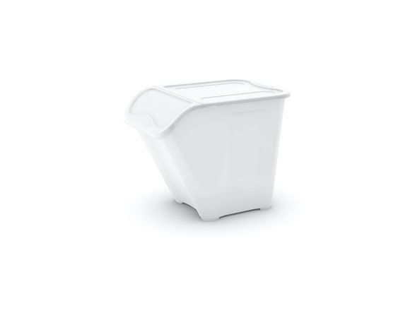 KETER avfallsbeholder for sortering ALL IN BOX XL 55L melk-hvit IT