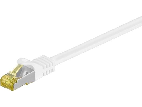 Goobay 91093, 2 m, Cat7, S/FTP (S-STP), RJ-45, RJ-45, Valkoinen