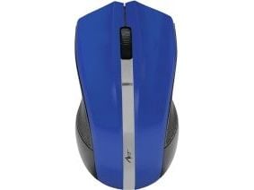 ART AM-97E - Mus - optisk - 3 knapper - trådløs - 2.4 GHz - USB trådløs mottaker - blå