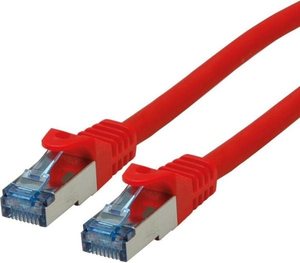 ROLINE 21152815, 5 m, Cat6a, S/FTP (S-STP), RJ-45, RJ-45, Rød