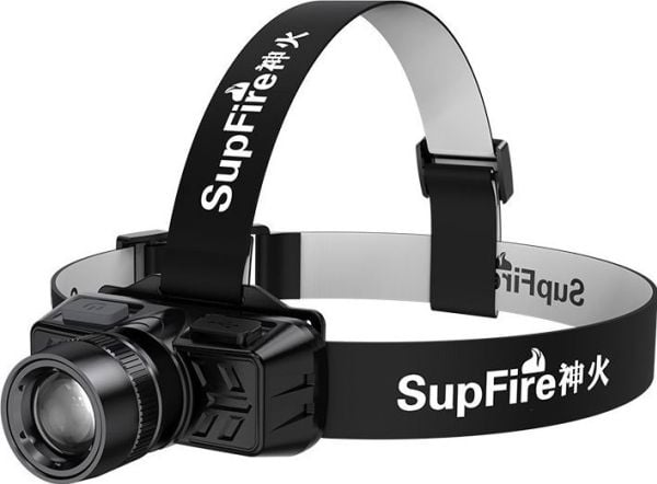 Superfire S11-H - Ficklampa - LED - 3 W - UV-ljus - svart