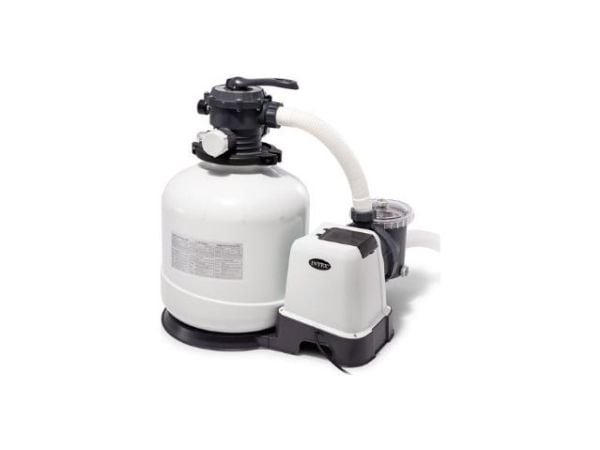 Intex 26652, Sandfilterpump, Svart, Vit, Plast, Ovanmarkspool, Kina, 6-vägsventil