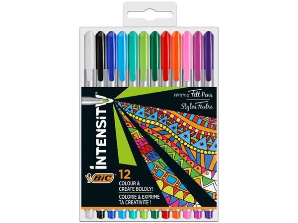 Intensity fine mix fargeblyanter i etui 10 farger