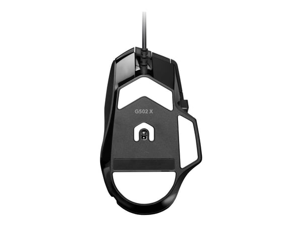 Logitech G G502 X + G240, Oikeakätinen, Optinen, USB A-tyyppi, 25600 DPI, musta