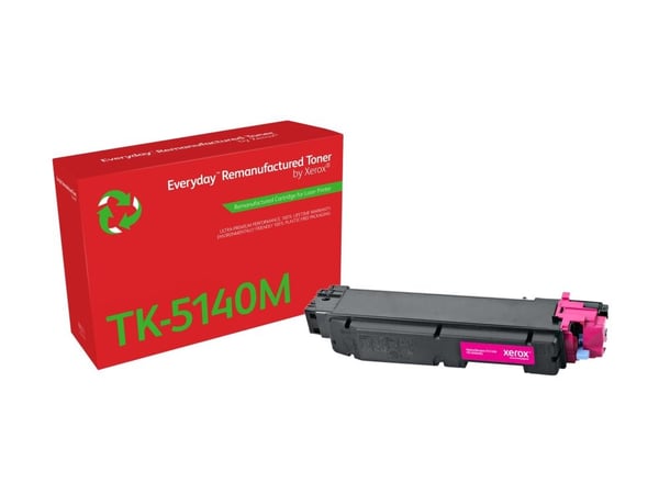 Everyday - Magenta - kompatibel - boks - gjenfabrikert - tonerpatron (alternativ for: Kyocera TK-5140M) - Green World Alliance returprogram