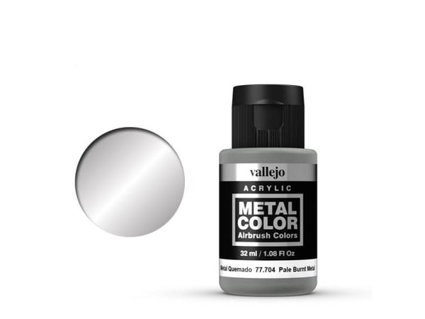Vallejo 77.704, Grå, Metallisk, Vannmaling, Væske, 32 ml
