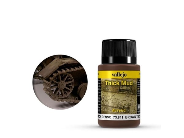 Vallejo 73.811, 40 ml, Ruskea, Pullo