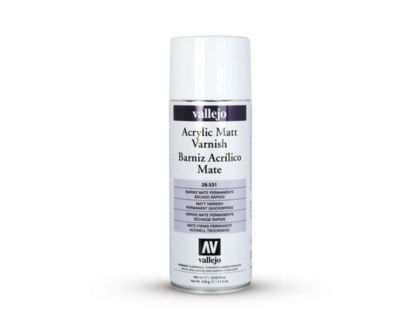 Vallejo 28.531, Hvit, Matte, 400 ml, Spray, 1 stykker Vallejo 28.531, Hvit, Matte, 400 ml, Spray, 1 stykker