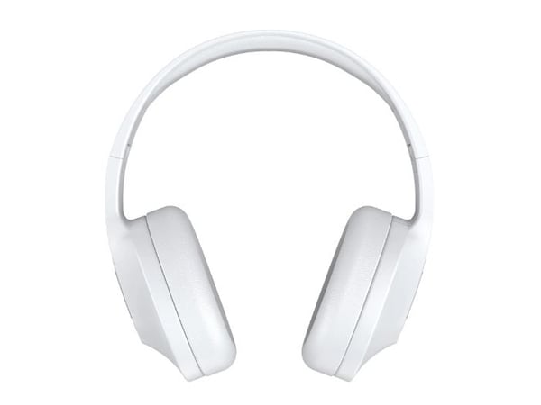Celly FLOWBEAT - Hodetelefoner med mikrofon - full størrelse - Bluetooth - trådløs - hvit