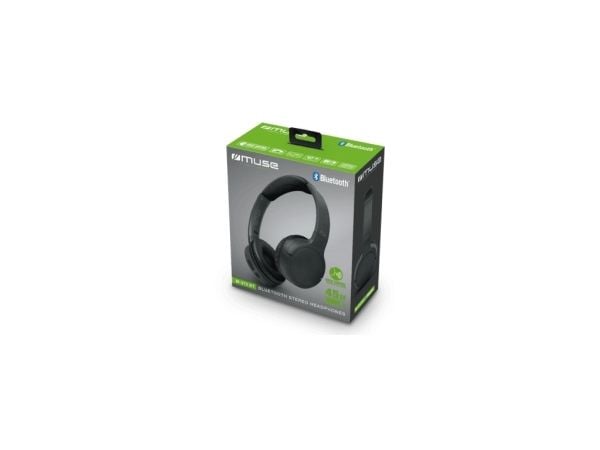 Muse M-272 BT, Trådløs, Musikk, 150 g, Hodetelefoner, Sort