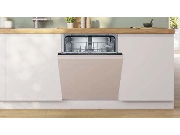 Bosch Serie 2 SMV25AX06E, Fullstendig innebygget, Full størrelse (60 cm), Svart, Knapper, 1,75 m, 1,65 m