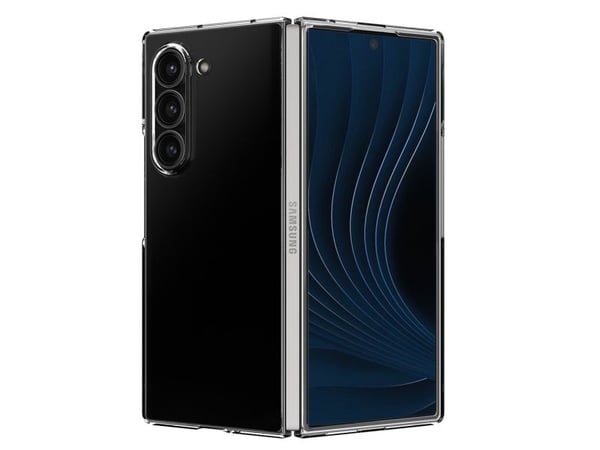 Spigen Air Skin - Baksidedeksel for mobiltelefon - polykarbonat, uretan - krystallklar - for Samsung Galaxy Z Fold6