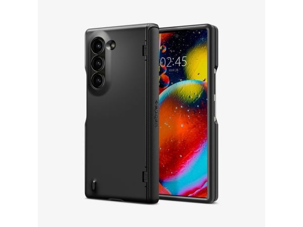 Spigen Slim Armor Pro, Suojus, Samsung, Galaxy Z Fold 6, 19,3 cm (7.6"), musta