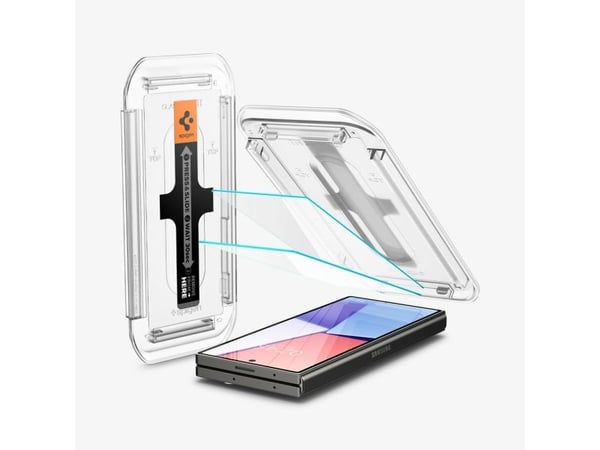 Spigen GLAS.tR EZ Fit, Samsung, Galaxy Z Fold 6, Ripebestandig, Gjennomsiktig, 2 stykker